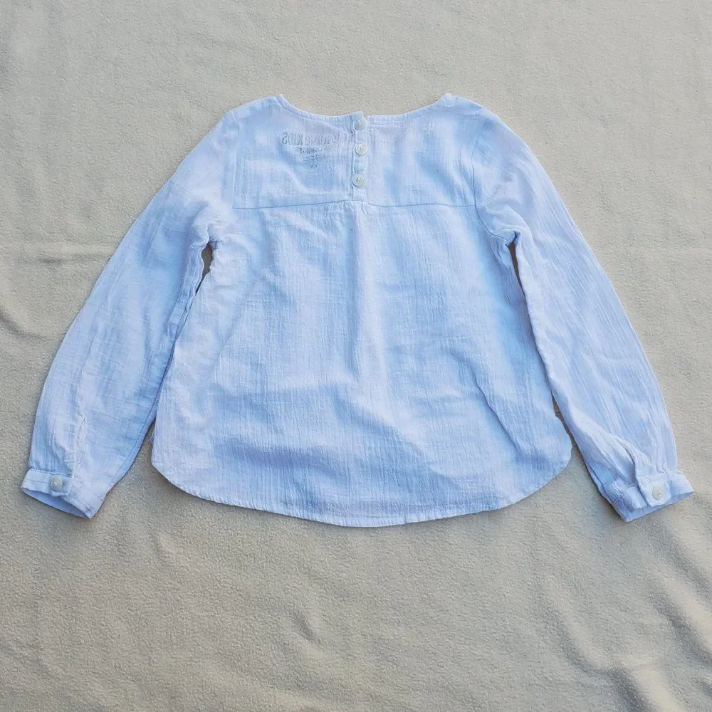 Genuine Kids from OshKosh white long sleeve shirt